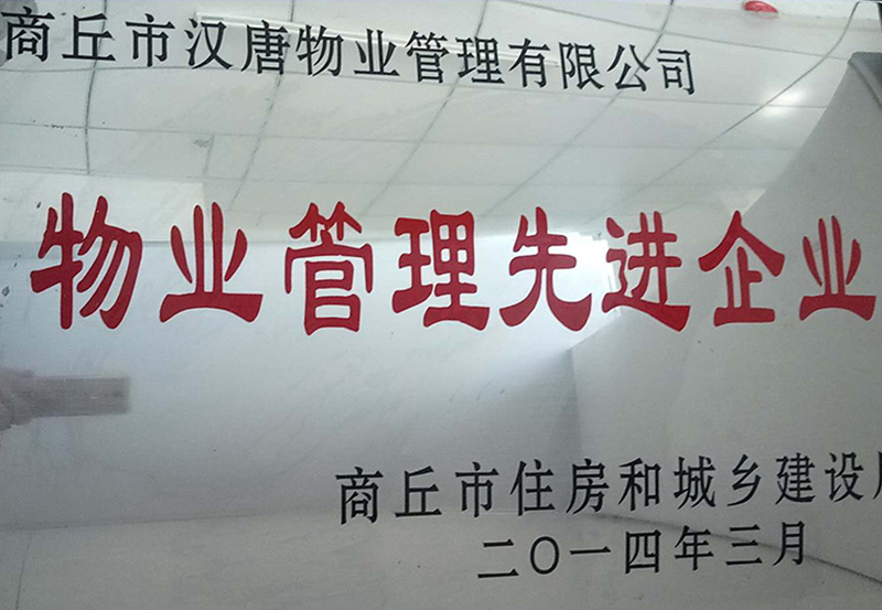 物業(yè)管理先進企業(yè)